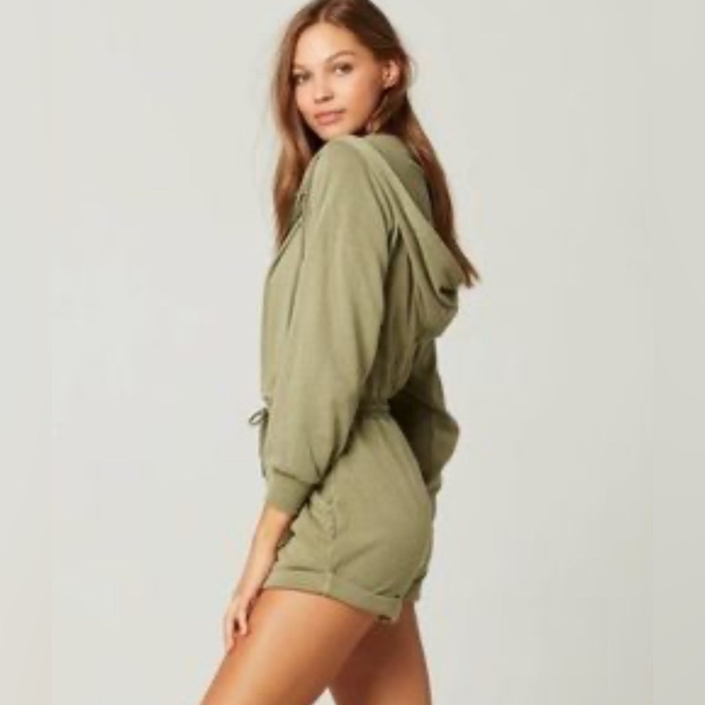 NATURAL LIFE Olive Green Romper